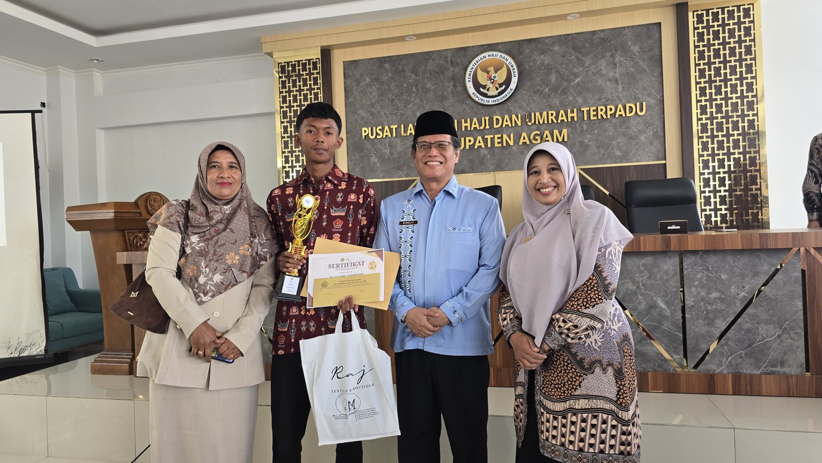 M. Hasby Ashidiqy Raih Juara 1 Olimpiade Madrasah Indonesia (OMI) Tingkat Kabupaten, Melaju ke Tingkat Provinsi